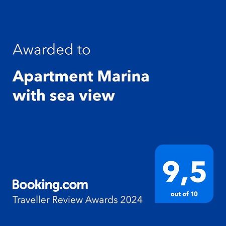 Apartment Marina With Sea View Pula Exterior foto